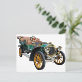 Altes Cabriolet Briefkaart (Staand voorkant)