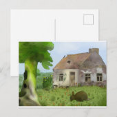 Altes Haus Briefkaart (Voorkant / Achterkant)