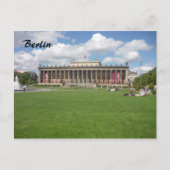 altes museum groen briefkaart (Voorkant)