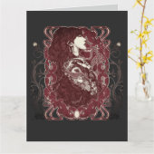 Altes Soul - Eine Viktorianische Altersrente Kaart (Gele Bloem)