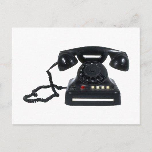 altes Telefon oude telefoon Briefkaart (Voorkant)