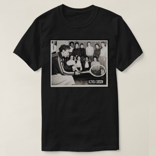 Althea Gibson 1957 T-shirt (Design voorkant)