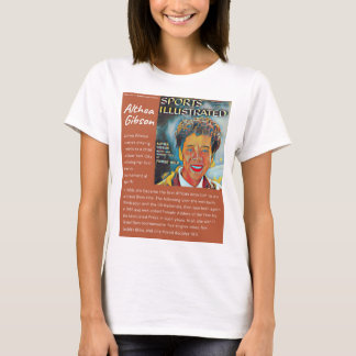 Althea Gibson - Cijfers in de Amerikaanse geschied T-shirt