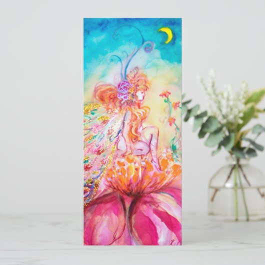 ALTHEA, roze blauw geel Aankondiging (Staand voorkant)