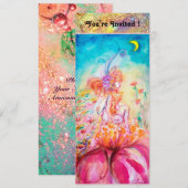 ALTHEA, roze blauw geel groen Kaart (Voorkant / Achterkant)