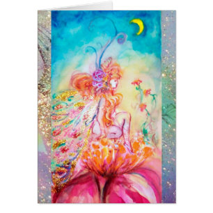 ALTHEA/Whimsical Fairy on the Pink Flower