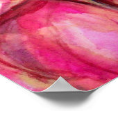 ALTHEA/Whimsical Fairy on the Pink Flower Poster (Hoek)