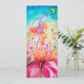 ALTHEA /Whimsische fee op de roze bloem (Staand voorkant)