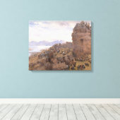 Althing in sessie canvas afdruk (Insitu (Houten vloer))