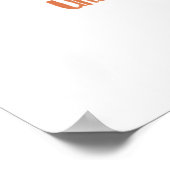 Altijd 100% geven poster (Hoek)