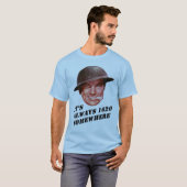 Altijd 1630 ergens anders t-shirt (Voorkant volledig)