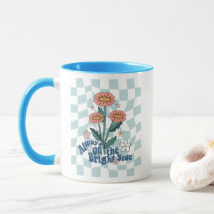 Altijd aan de Optimistische Kant Retro Mok