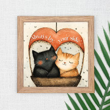 Altijd aan uw zijde Gezellige Cat Balloon Ride