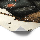 Altijd aan uw zijde Gezellige Cat Balloon Ride Poster (Hoek)