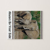 Altijd aan uw zijkant legpuzzel (Horizontaal)