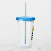 Altijd aardig zijn acryl drinkbeker (Rechts)