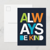 Altijd aardig zijn briefkaart (Voorkant / Achterkant)