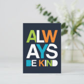 Altijd aardig zijn briefkaart (Staand voorkant)