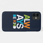 Altijd aardig zijn Case-Mate iPhone case (Achterkant (horizontaal))