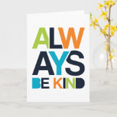 Altijd aardig zijn kaart (Gele Bloem)