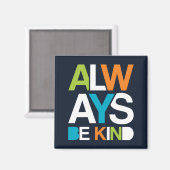 Altijd aardig zijn magneet (Voorkant / Achterkant)
