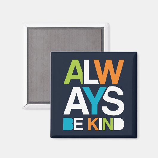 Altijd aardig zijn magneet (Voorkant / Achterkant)