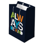 Altijd aardig zijn medium cadeauzakje (Achterkant Gekanteld)