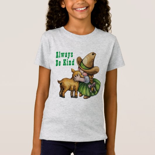 Altijd aardig zijn t-shirt (Voorkant)