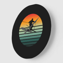 Altijd achtervolgen Zonsondergangen  klok