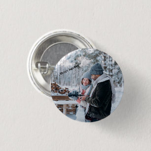 Altijd acryldruk afdrukken in metaal ronde button 3,2 cm