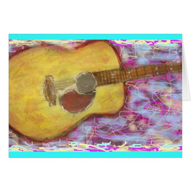 altijd akoestische gitaar (Voorkant Horizontaal)