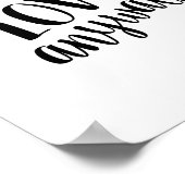 Altijd altijd houden van bewegende prijsopgave afd poster (Hoek)