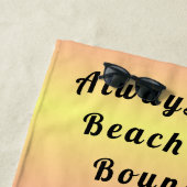 Altijd baksteen zomer strandlaken (In situ)