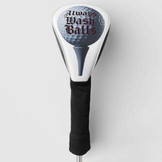 Altijd Ballen Wassen Driver Hoesje Golfheadcover