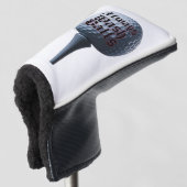 Altijd Balls Putter Hoesje wassen Golfheadcover (3/4 voorkant)