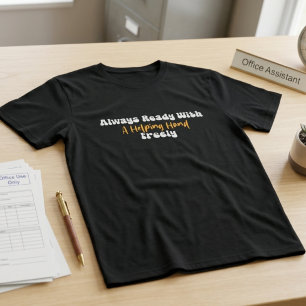 Altijd Bereid Met een Helpende Hand School T-shirt