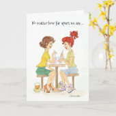 Altijd beste vrienden Kaart (Gele Bloem)