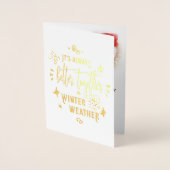 Altijd beter bij elkaar in de winterweesdagen, ZSG Folie Kaarten (Voorkant)