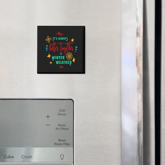 Altijd beter bij elkaar in de winterweesdagen, ZSG Magneet (Insitu (Koelkast))