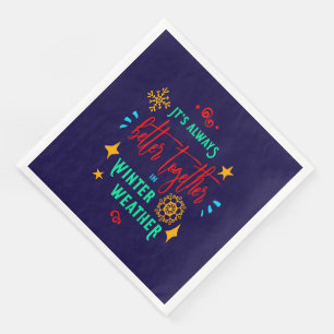 Altijd beter bij elkaar in de winterweesdagen, ZSG Servet