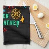 Altijd beter bij elkaar in de winterweesdagen, ZSG Theedoek (Quarter Fold)