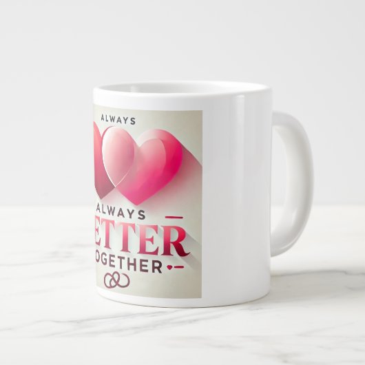 Altijd beter samen grote koffiekop (Voorkant rechts)