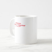Altijd Beter Samen Klassieke Look Koffiemok (Voorkant links)