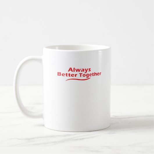 Altijd Beter Samen Klassieke Look Koffiemok (Links)