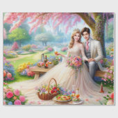 Altijd betoverd cadeaupapier (Vlak)