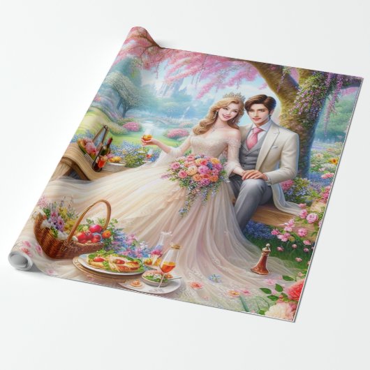 Altijd betoverd cadeaupapier (Uitgerold)