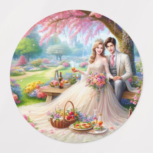 Altijd betoverd labels (Design 2)