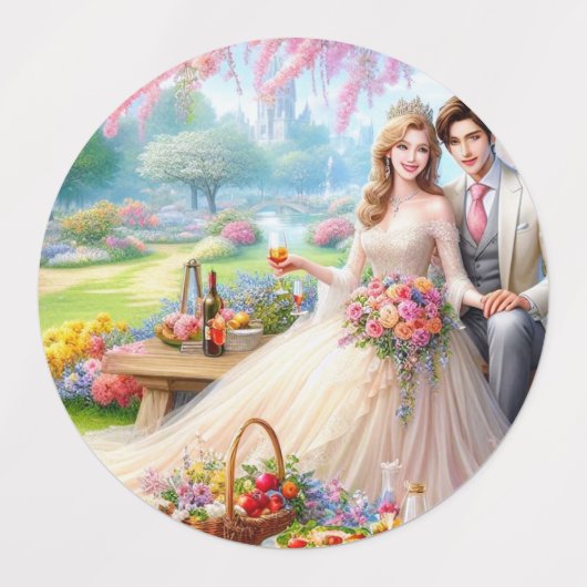 Altijd betoverd labels (Design 1)