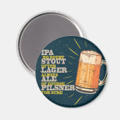 Altijd bier magneet (Voorkant / Achterkant)