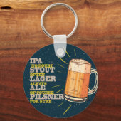 Altijd bier sleutelhanger (Voorkant)